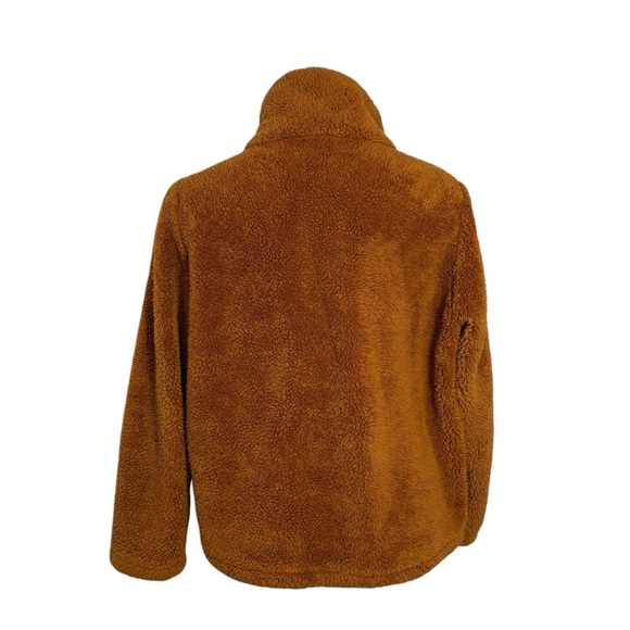 J.Crew Sherpa pullover with pockets size medium - Picture 3 of 4